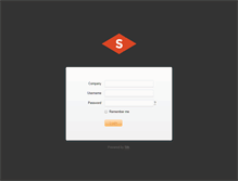 Tablet Screenshot of login.slik.eu